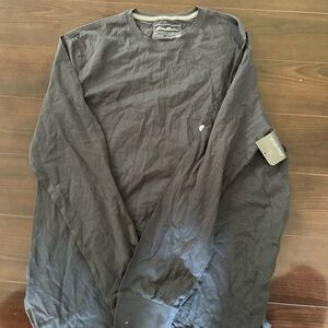 Eddie Bauer Men's Black Shirt